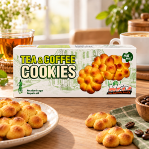 كوكيز الشاي والقهوة الصحية | Tea & Coffee Cookies